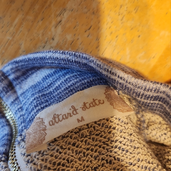 Altard State Women's Mini Dress Blue White Size Medium - Picture 3 of 5